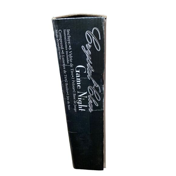 Crystal Clear Roulette Shot Glass Game New In Box - Picture 6 of 8